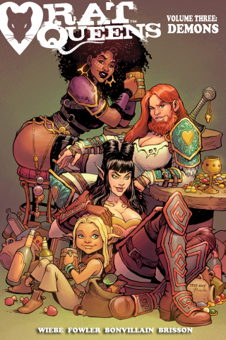 Imagen de apoyo de Rat Queens Vol 3