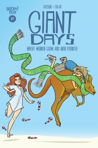 Imagen de apoyo de Giant Days: Where Women Glow and Men Plunder #1