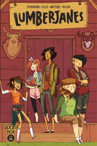 Imagen de apoyo de Lumberjanes #1