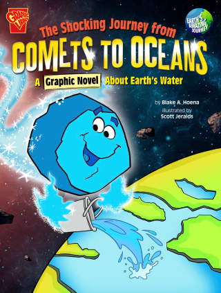 Imagen de apoyo de  The Shocking Journey from Comets to Oceans