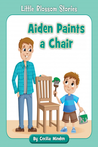 Imagen de apoyo de Little Blossom Stories: Aiden Paints a Chair