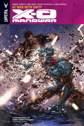 Imagen de apoyo de  X O Manowar Vol 5: At War with Unity