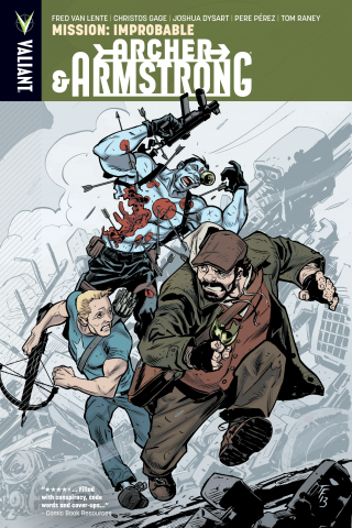 Imagen de apoyo de  Archer & Armstrong Vol 5: Mission: Improbable