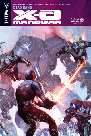 Imagen de apoyo de X O Manowar Vol 9: Dead Hand