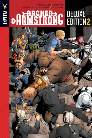 Imagen de apoyo de Archer & Armstrong Deluxe Edition Book 2