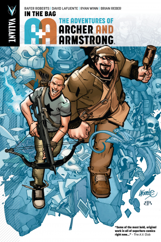 Imagen de apoyo de A&A: The Adventures of Archer & Armstrong Vol 1: In the Bag
