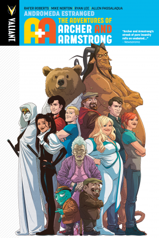 Imagen de apoyo de A&A: The Adventures of Archer & Armstrong Vol 3 Andromeda Estranged
