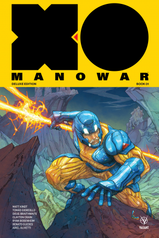 Imagen de apoyo de X O Manowar by Matt Kindt Deluxe Edition Book 1