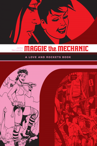 Imagen de apoyo de Maggie the Mechanic: A Love and Rockets Book