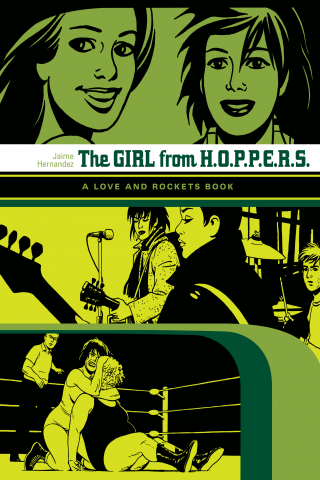 Imagen de apoyo de The Girl from HOPPERS: A Love and Rockets Book