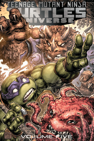 Imagen de apoyo de  Teenage Mutant Ninja Turtles: Universe, Vol 5: The Coming Doom