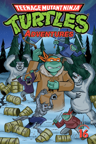 Imagen de apoyo de  Teenage Mutant Ninja Turtles: Adventures Vol #16