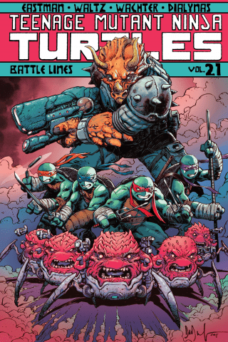 Imagen de apoyo de  Teenage Mutant Ninja Turtles Vol #21 Battle Lines