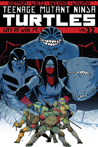 Imagen de apoyo de  Teenage Mutant Ninja Turtles Vol #22 City At War, Pt 1