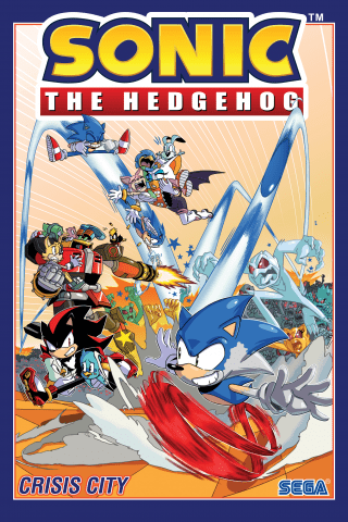 Imagen de apoyo de Sonic the Hedgehog, Vol 5: Crisis City