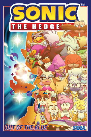 Imagen de apoyo de  Sonic The Hedgehog, Vol 8: Out of the Blue