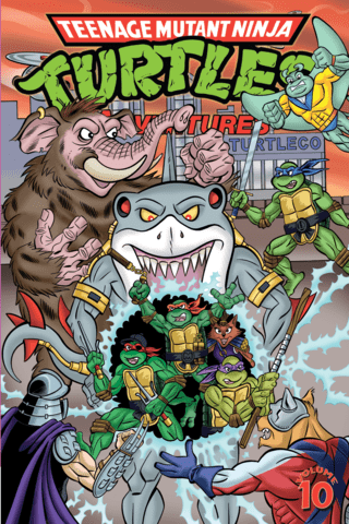 Imagen de apoyo de  Teenage Mutant Ninja Turtles: Adventures Vol #10