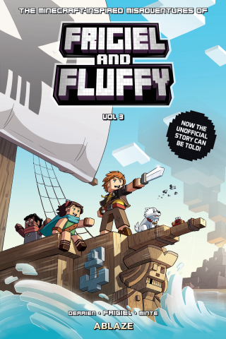 Imagen de apoyo de  The Minecraft inspired Misadventures of Frigiel and Fluffy Vol #3