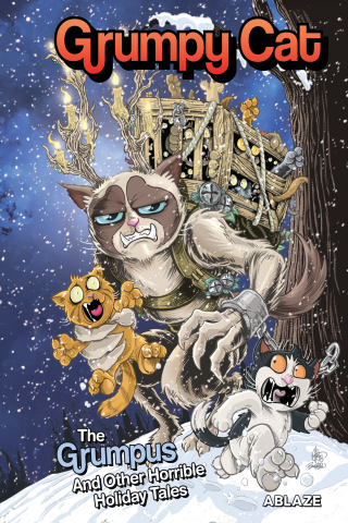 Imagen de apoyo de Grumpy Cat: The Grumpus And Other Horrible Holiday Tales