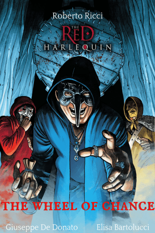 Imagen de apoyo de  The Red Harlequin Graphic Novel Vol 2: The Wheel of Chance