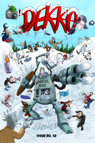 Imagen de apoyo de Dekko Comics #12