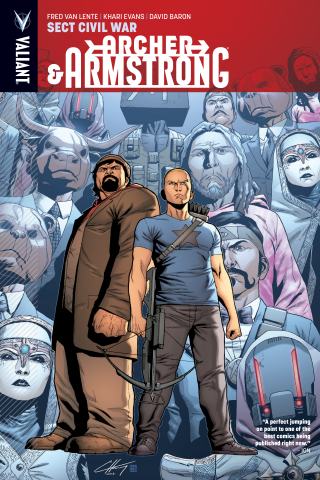 Imagen de apoyo de  Archer & Armstrong Vol 4: Sect Civil War