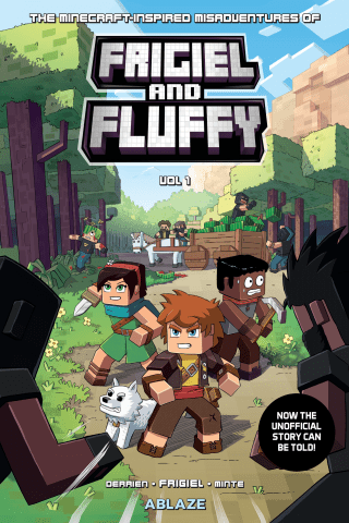Imagen de apoyo de  The Minecraft inspired Misadventures of Frigiel and Fluffy Vol #1