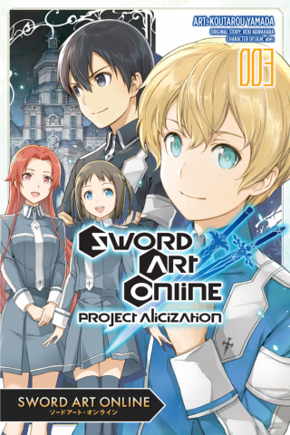 Imagen de apoyo de Sword Art Online: Project Alicization, Vol 3 (manga)