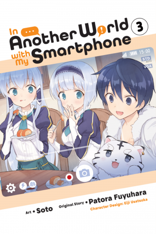 Imagen de apoyo de In Another World with My Smartphone, Vol 3 (manga)