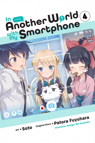 Imagen de apoyo de In Another World with My Smartphone, Vol 4 (manga)