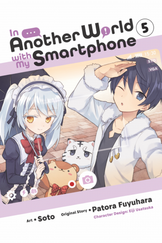 Imagen de apoyo de In Another World with My Smartphone, Vol 5 (manga)