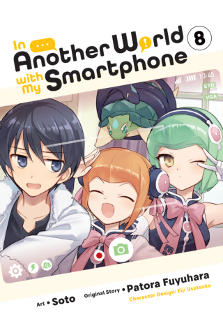 Imagen de apoyo de In Another World with My Smartphone, Vol 8 (manga)
