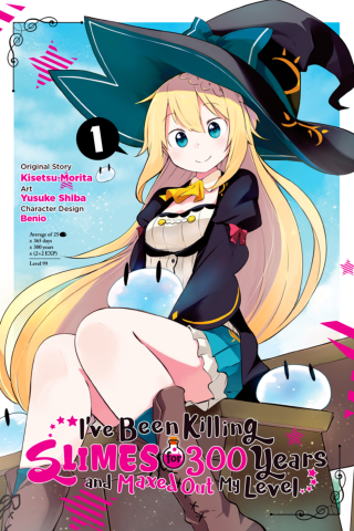 Imagen de apoyo de  I've Been Killing Slimes for 300 Years and Maxed Out My Level, Vol 1 (manga)