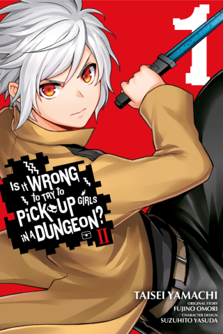 Imagen de apoyo de  Is It Wrong to Try to Pick Up Girls in a Dungeon? II, Vol 1 (manga)