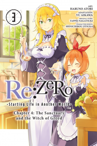 Imagen de apoyo de Re:ZERO Starting Life in Another World , Chapter 4: The Sanctuary and the Witch of Greed, Vol 3 (manga)