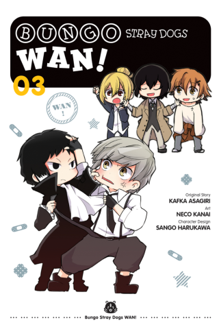 Imagen de apoyo de Bungo Stray Dogs: Wan!, Vol 3