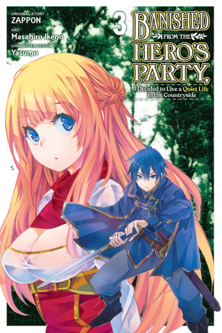 Imagen de apoyo de  Banished from the Hero's Party, I Decided to Live a Quiet Life in the Countryside, Vol 3 (manga)