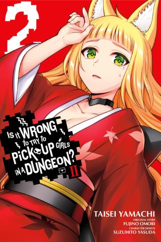 Imagen de apoyo de  Is It Wrong to Try to Pick Up Girls in a Dungeon? II, Vol 2 (manga)