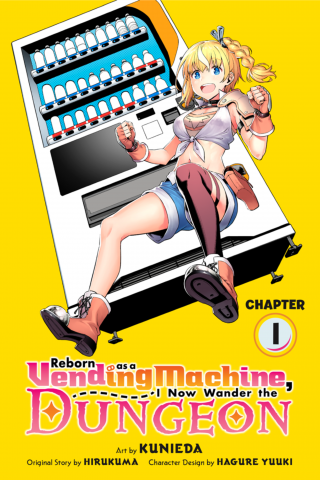 Imagen de apoyo de Reborn as a Vending Machine, I Now Wander the Dungeon, Chapter 1 (manga)