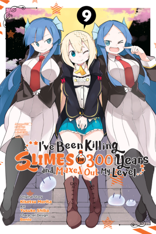 Imagen de apoyo de  I've Been Killing Slimes for 300 Years and Maxed Out My Level, Vol 9 (manga)