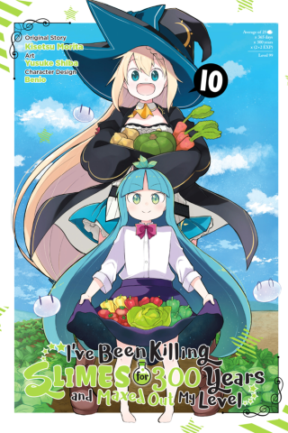 Imagen de apoyo de  I've Been Killing Slimes for 300 Years and Maxed Out My Level, Vol 10 (manga)