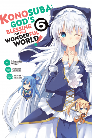 Imagen de apoyo de  Konosuba: God's Blessing on This Wonderful World!, Vol 6 (manga)
