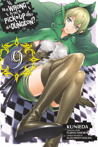 Imagen de apoyo de  Is It Wrong to Try to Pick Up Girls in a Dungeon?, Vol 9 (manga)