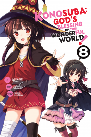 Imagen de apoyo de  Konosuba: God's Blessing on This Wonderful World!, Vol 8 (manga)