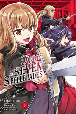 Imagen de apoyo de Reign of the Seven Spellblades, Vol 5 (manga)