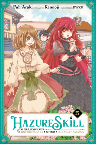 Imagen de apoyo de  Hazure Skill: The Guild Member with a Worthless Skill Is Actually a Legendary Assassin, Vol 5 (manga)