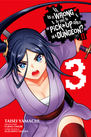 Imagen de apoyo de  Is It Wrong to Try to Pick Up Girls in a Dungeon? II, Vol 3 (manga)