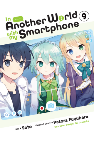 Imagen de apoyo de In Another World with My Smartphone, Vol 9 (manga)