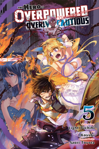 Imagen de apoyo de The Hero Is Overpowered But Overly Cautious, Vol 5 (manga)