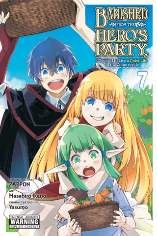 Imagen de apoyo de Banished from the Hero's Party, I Decided to Live a Quiet Life in the Countryside, Vol 7 (manga)